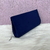 Clutch Azul Marinho Camurça