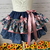 Saia 2 Babados e Tiara Junina Floral Juvenil - comprar online