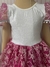 Vestido Infantil Petês e Organza Floral na internet