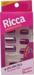 Unhas Roxo Ametista Ricca - Uso com Cola