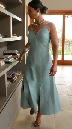 Vestido Elô Midi - Pelica