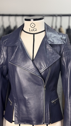 Jaqueta Biker - Lu Giannini Moda Couro