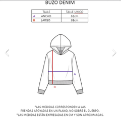 Buzo Denim "Gala" en internet