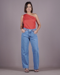 Calça jeans reta - loja online