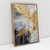 Quadro Abstrato Moderno Abstrato Golden Brushstrokes - loja online