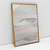 Imagem do Quadro Abstrato Soft Pink and White Landscape I