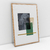 Quadro Abstrato Squares in Gray and Green - loja online