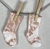 Hand dyed baby socks - Pink Tie-dye Natural - buy online