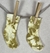 Hand dyed baby socks - Green Tie-dye Natural - buy online