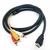 Cabo HDMI Macho para 3 Rca na internet