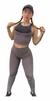 Conjunto Fitness Top Com Bojo E Legging Cintura Alta na internet