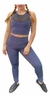 Imagem do Conjunto Fitness Top Com Bojo E Legging Cintura Alta