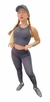 Conjunto Fitness Top Com Bojo E Legging Cintura Alta na internet