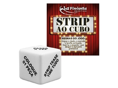 Dado strip ao cubo (strip tease)