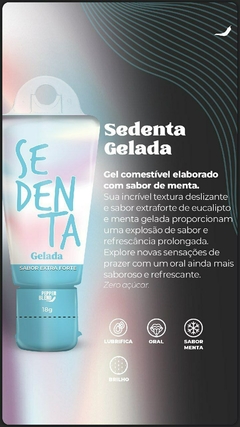 SEDENTA GELADA GEL COMESTÍVEL 18G - comprar online