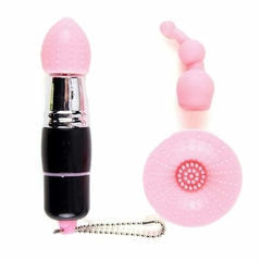 Vibrador com 3 cabeças estimuladoras - 7Vitrines