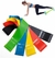 Kit 5 Faixa Elastica Treino Ginastica Pilates E Fisioterapia - comprar online