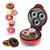 Maquina De Mini Donuts Rosquinhas 220v Café Da Manhã 3 Furos