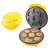 Imagem do Maquina De Fazer Mini Cake Bolinhos Automatico Amarelo 220V