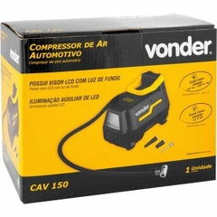 Compressor Ar Auto 12V + Bivolt CAV150 Vonder - loja online