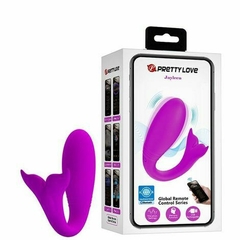 VIBRADOR PARA CASAIS JAYLEEN, POR APLICATIVO E RECARREGAVEL USB