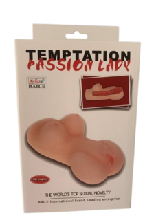 Masturbador Passion Lady Baile Silicone Com Bullet Vibratorio.