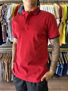 Camisa polo suedine