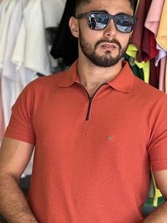 Camisa polo Zíper happy boy na internet