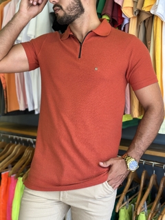 Camisa polo Zíper happy boy