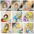 Stencil rosto bonecas Estêncil pintura corporal molde princesas 8 peças - comprar online