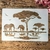 Stencil Safari Zoo Infantil 19x25cm - comprar online