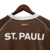 Camisa FC St Pauli I 23/24 - Torcedor Diiy Masculina - Marrom com detalhes em vermelhos e branco - comprar online