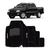 TAPETE AUTOMOTIVO ELOIN GM S10 CD 96/11 CARPETE PRETO