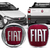 EMBLEMA 9x9 FIAT VERMELHO/CROMADO