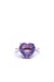 Anillo Amethyst Heart