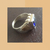 ANILLO PLATA 925 SELLO CORONA CON PIEDRA AZUL - comprar online