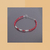 PULSERA ROJA PLATA 925 - comprar online