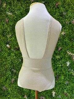 Body Lia Branco com Dourado - comprar online