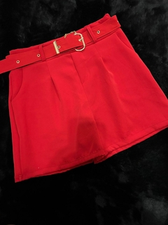 Short Andressa Vermelho