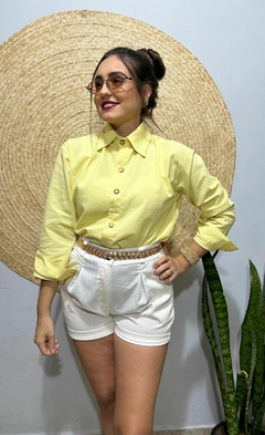 Camisa Hemelli Amarelo