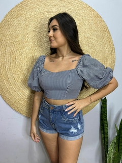 Cropped Yasmin Azul