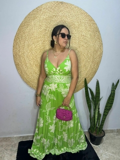 Vestido Luana Verde/OFF