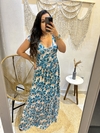 Vestido Bianca Floral Verde