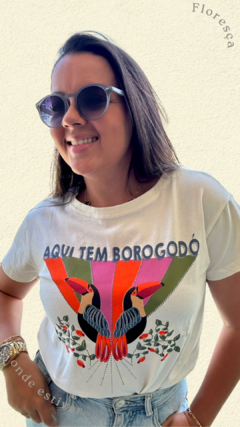 T-shirt borogodó