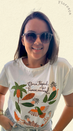 T- shirt Floresta Tropical