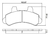 Kit Pastilha Freio Chevrolet A20 C20 D20 94-96 N330 Cobreq - comprar online