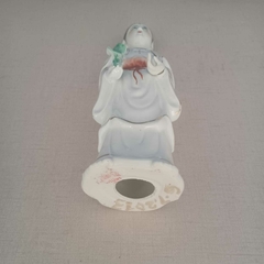 Oriental pintada a mão em porcelana. na internet