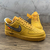 Nike Air Force 1 Low Off White University Gold Metallic Silver