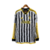 Camisa Juventus Home 23/24 - Manga Longa - Torcedor Adidas Masculina - Preto e Branco