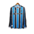 Camisa Grêmio Home 23/24 - Manga Longa - Torcedor Umbro Masculina - Azul e Preto